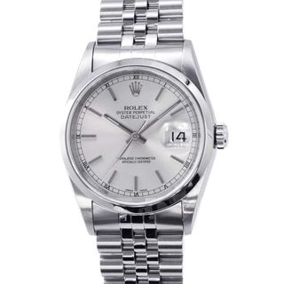 ROLEX - ロレックス デイトジャスト36 A番 16200 ROLEX 腕時計 シルバー文字盤