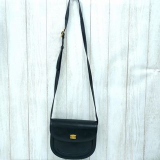 Bally - BALLY バリー レザー ショルダー バッグ ブラック レディース