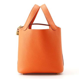 エルメス(Hermes)のエルメス ハンドバッグ ピコタンロックPM フー/ゴールド金具 トリヨンクレマンス B刻印(ハンドバッグ)