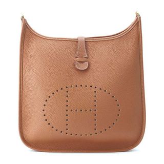 エルメス(Hermes)のエルメス ショルダーバッグ エブリン3 PM ゴールド/ゴールド金具 トリヨンクレマンス B刻印(ショルダーバッグ)