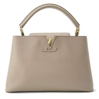 ルイヴィトン(LOUIS VUITTON)のルイヴィトン ハンドバッグ トリヨンレザー カプシーヌMM M42253 LOUIS VUITTON 2wayショルダーバッグ グレージュ(ハンドバッグ)