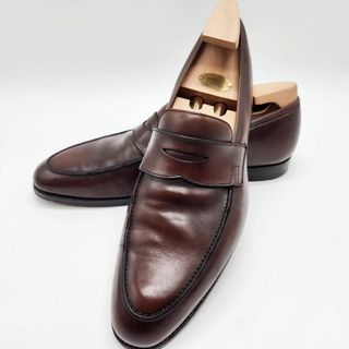 クロケットアンドジョーンズ(Crockett&Jones)の【高級】クロケットアンドジョーンズ ローファー メンズ 9 1/2E 28.5(ドレス/ビジネス)