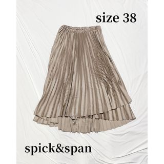 スピックアンドスパン(Spick & Span)の【B品】スピックアンドスパン　Spick＆span　プリーツロングスカート(ロングスカート)