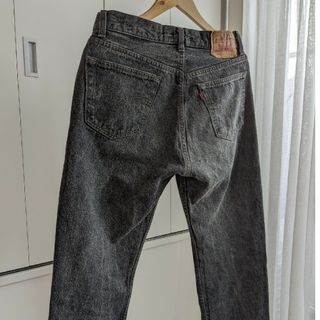 リーバイス(Levi's)の80’s Levi’s 501 先染め ブラックデニム　W34 L30(デニム/ジーンズ)