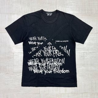 COMME des GARCONS - 10ss 希少 ギャルソン メッセージ スローガン ロゴ Tシャツ アーカイブ