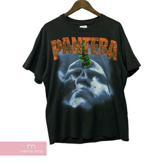 90's Pantera Far Beyond Driven World Tour S/S Tee 90's パンテラ ファービヨンドドライヴィンワールドツアーTシャツ 半袖カットソー ヴィンテージTシャツ フォトプリント バンT ブラック サイズL【240529】【中古-A】【me04】(Tシャツ/カットソー(半袖/袖なし))