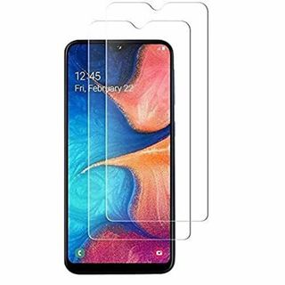 【サイズ:Galaxy A20】【2枚セット】Galaxy A20 ガラスフィル(その他)