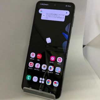 サムスン(SAMSUNG)の【中古Dランク】Galaxy Z Flip4 docomo SIMロック解除済 SC-54C グラファイト【7日間保証】(スマートフォン本体)