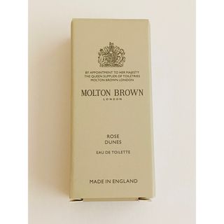 モルトンブラウン(MOLTON BROWN)のモルトブラウン オードトワレ ローズデューン 新品 1.5ml 香水 (香水(女性用))