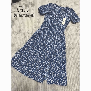 GU - 【新品未使用】GU 花柄ワンピース