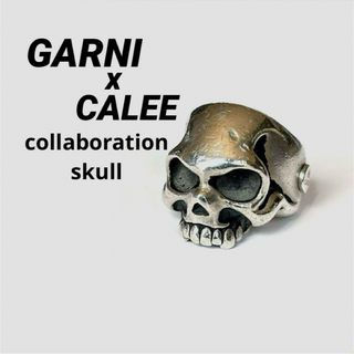 GARNI - GARNI x CALEE / 限定コラボ スカル リング 約18号位
