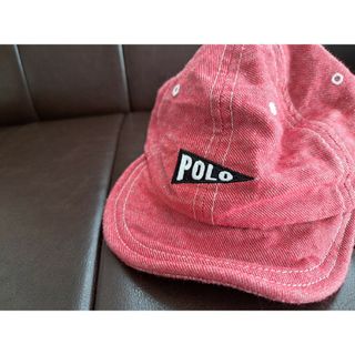 ポロ(POLO（RALPH LAUREN）)のbabyPOLO　ベビー帽子　キャップ　男の子　44cm(帽子)