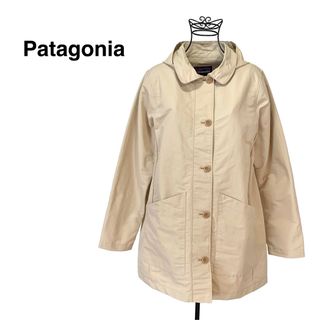 パタゴニア(patagonia)の☆良品 パタゴニア フード シングル トレンチコート ジャケット ライトアウター(トレンチコート)