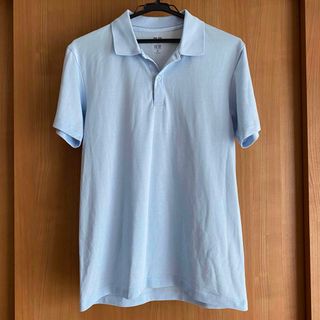 ユニクロ(UNIQLO)のユニクロ　ドライEXポロシャツ（半袖）メンズ　Mサイズ(Tシャツ/カットソー(半袖/袖なし))
