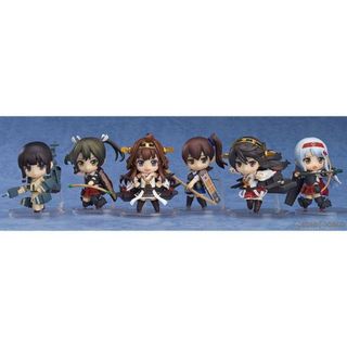 グッドスマイルカンパニー(GOOD SMILE COMPANY)の(BOX)GOODSMILE ONLINE SHOP限定特典付属 ねんどろいどぷち 艦これ 艦隊これくしょん -艦これ- 完成品 可動フィギュア(6個) グッドスマイルカンパニー(アニメ/ゲーム)