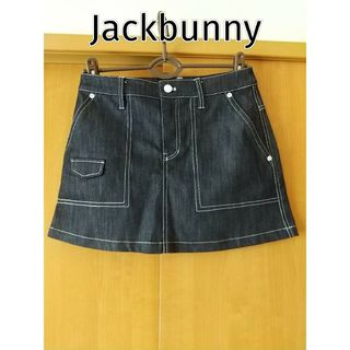 パーリーゲイツ(PEARLY GATES)の超美品♪Jackbunny★デニムスカートジャックバニーレディース女性(ウエア)