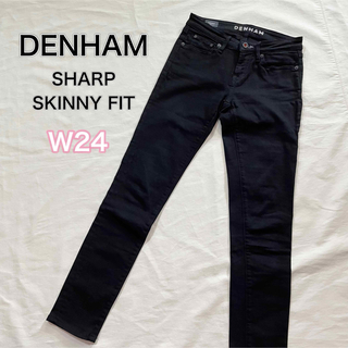 DENHAM - 【綺麗】デンハム　スキニーデニム　ブラック　W24
