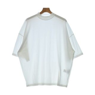 ジルサンダー(Jil Sander)のJIL SANDER ジルサンダー Tシャツ・カットソー M 白 【古着】【中古】(Tシャツ/カットソー(半袖/袖なし))