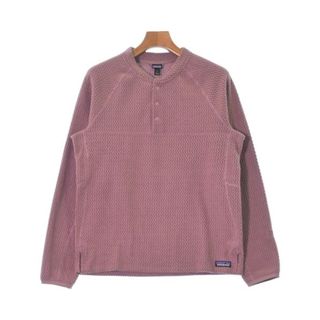 パタゴニア(patagonia)のpatagonia パタゴニア スウェット M ピンク 【古着】【中古】(トレーナー/スウェット)