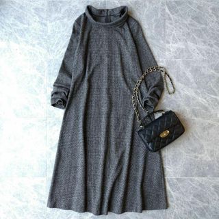 188＊マックスマーラ MaxMara☆ハイネック ジャージー ワンピース