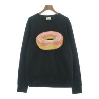 アクネストゥディオズ(Acne Studios)のAcne Studios スウェット M 黒xピンク系x黄系 【古着】【中古】(スウェット)