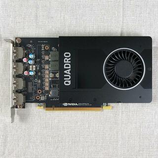 エヌビディア(NVIDIA)の【画面出力確認済】グラフィックボード NVIDIA QUADRO P2000/GPU-240711(PCパーツ)