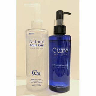 キュア(Cure)のCureキュア角質ケアジェル250g＆オイルクレンジング200mlセット(クレンジング/メイク落とし)