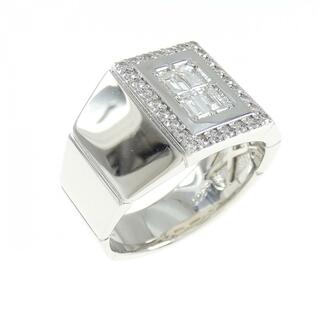 【新品】PT ダイヤモンド リング 0.57CT(リング(指輪))