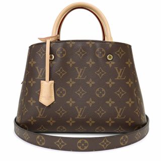 ルイヴィトン(LOUIS VUITTON)のルイ ヴィトン モンテーニュ BB 2way ショルダー ハンドバッグ 斜め掛け モノグラム ブラウン 茶 ゴールド金具 M41055 LOUIS VUITTON（未使用　展示品）(ハンドバッグ)