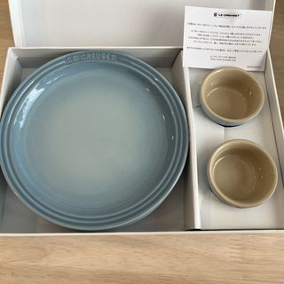 ルクルーゼ(LE CREUSET)のルクルーゼ  LE CREUSET  お皿セット 新品未使用(食器)