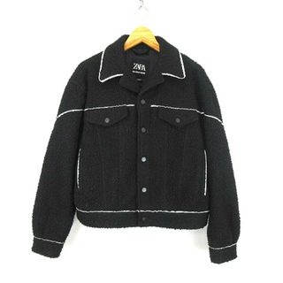 ザラマン ZARA MAN BERLIN EDITION ボアジャケット 黒 M(その他)