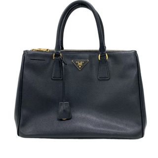 プラダ(PRADA)のプラダ PRADA ハンドバッグ
 三角プレート サフィアーノ ブラック(ハンドバッグ)