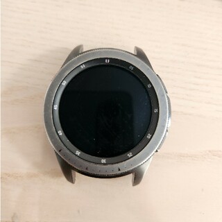 サムスン(SAMSUNG)の【ジャンク品】Galaxy Watch 42mm ミッドナイトブラック(その他)