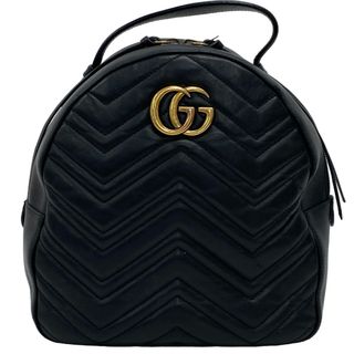 グッチ(Gucci)のグッチ GUCCI リュック・デイパック
 GGマーモント ブラック(リュック/バックパック)