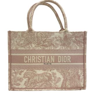 Christian Dior - クリスチャンディオール Christian Dior トートバッグ
 トワル ドゥ ジュイ エンブロイダリー ブックトート ミディアム ピンク