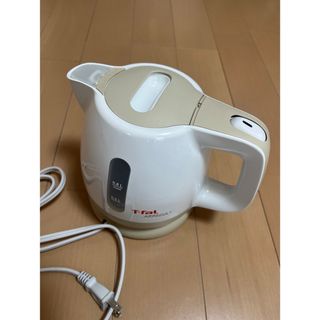 T-fal ベージュ　※注意事項あり(電気ケトル)