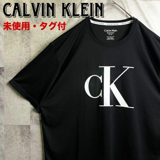 Calvin Klein - 未使用・タグ付 海外限定 カルバンクライン Tシャツ スイムウェア 黒 2XL