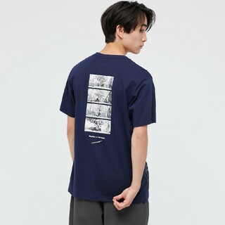 ユニクロ(UNIQLO)のユニクロ細田守 バケモノの子 メンズ XL Tシャツ 新品未使用  タグつき(Tシャツ/カットソー(半袖/袖なし))