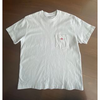 ダントン　Tシャツ　白　レディース　ホワイト　S シンプル(Tシャツ/カットソー(半袖/袖なし))