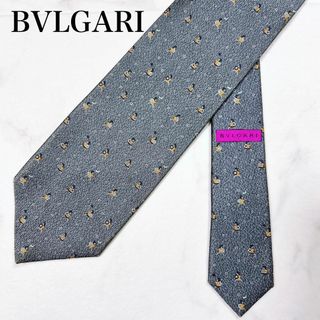 ブルガリ(BVLGARI)の◇BVLGARI ブルガリ シルクネクタイ イタリア製 紳士 総柄(ネクタイ)