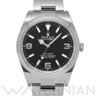 ロレックス(ROLEX)の中古 ロレックス ROLEX 214270 ランダムシリアル ブラック メンズ 腕時計(腕時計(アナログ))