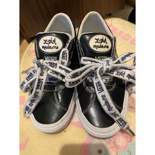 エックスガール(X-girl)のX-girl×MADEME×VANSトリプルコラボ レザースニーカー(スニーカー)