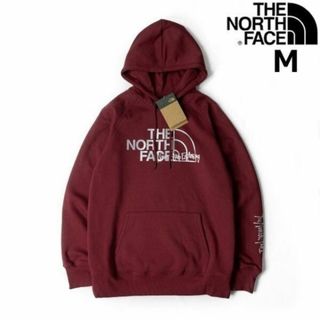 ザノースフェイス(THE NORTH FACE)のノースフェイス W パーカー スウェット US 裏起毛(M)赤 181130(パーカー)