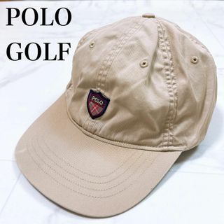 ポロゴルフ(Polo Golf)の◇POLO GOLF ラルフローレン 90s キャップ 帽子 紋章ワッペン(キャップ)