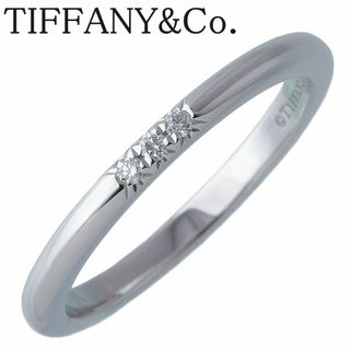 ティファニー(Tiffany & Co.)のティファニー ダイヤ リング クラシック バンド フォーエバー 3PD 10号 幅1.9mm Pt950 新品仕上げ済 TIFFANY【17481】(リング(指輪))