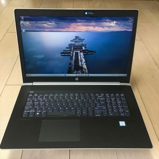 5)HP ProBook 470 G5 Core i7 SSD256GB+1TB(ノートPC)