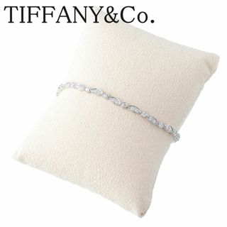 ティファニー(Tiffany & Co.)のティファニー ジャズ ダイヤ ブレスレット フルダイヤ 約17cm PT950 新品仕上げ済 TIFFANY【16903】(ブレスレット/バングル)