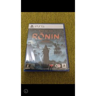 ソニー(SONY)の新品 PS5 RISE OF THE RONIN ローニン Z VERSION(家庭用ゲームソフト)