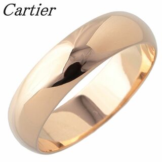 カルティエ(Cartier)のカルティエ 1895 ウェディング リング #53 幅5.0mm Au750YG 保証書(2021年) 新品仕上げ済 Cartier【17372】(リング(指輪))