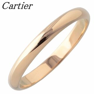 カルティエ(Cartier)のカルティエ 1895 ウェディング リング #52 幅2.4mm Au750YG 新品仕上げ済 Cartier【17147】(リング(指輪))